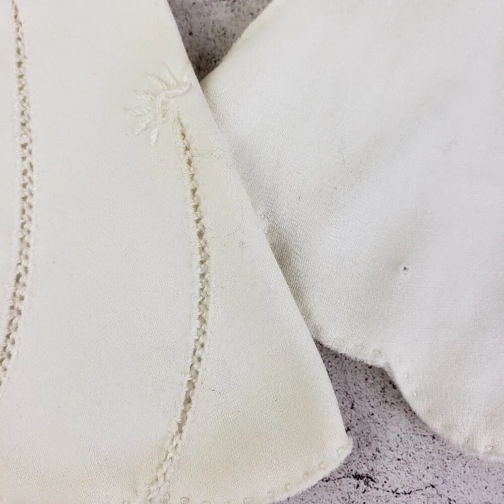 Vintage Shalimar White Gloves 50s 60s size 7